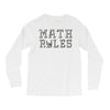 math rules Long Sleeve Shirts