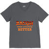 bacon makes everything better V-Neck Tee