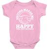 driving makes me happy younot so much Baby Onesie