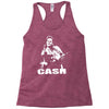 johnny cash Racerback Tank