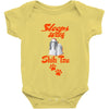 Sleeps With Shih Tzu Baby Onesie
