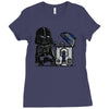 robotic trashcan Ladies Fitted T-Shirt