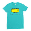 legosaurus Ladies Fitted T-Shirt