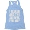 weight lifting gym fitness training Racerback Tank