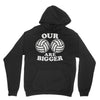 our volleyballs are bigger Unisex Hoodie