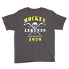 legends are born in 1979 Youth Tee