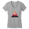 Triangle Women's V-Neck T-Shirt