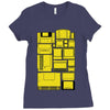 the cartridge family Ladies Fitted T-Shirt
