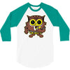 mr. owl 3/4 Sleeve Shirt