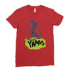 yaas queen Ladies Fitted T-Shirt