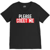 greet me V-Neck Tee