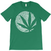 cannabis fingerprinting (white) T-Shirt