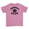 pekingese mum Youth Tee