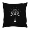 tree of gondor Throw Pillow