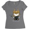 hello avengers Women's Triblend Scoop T-shirt