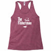 the fisherman Racerback Tank