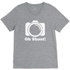 oh shoot camera V-Neck Tee
