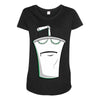 aqua teen hungry force Maternity Scoop Neck T-shirt