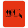 problem solved funny t shirt marriage wife beer s 3xl Mousepad