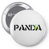 Panda Write T-Shirt Pin-back button