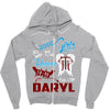 Good Girl Go To Heaven Bad Girl Ride With Daryl Zipper Hoodie