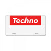 techno hypebeast License Plate