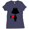 i love lamp Ladies Fitted T-Shirt