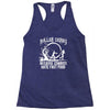 roller derby   zombie Racerback Tank
