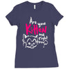 are you kitten me Ladies Fitted T-Shirt