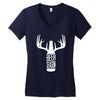 it's beer season Women's V-Neck T-Shirt