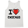 i love chicago Tank Top