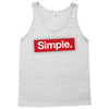 simple red Tank Top