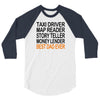 best dad ever fathers 3/4 Sleeve Shirt