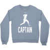 captain pinstripes Crewneck Sweatshirt