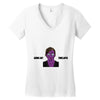grime art timelapse Women's V-Neck T-Shirt