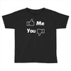 me you facebook Toddler T-shirt