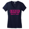 hacking error Women's V-Neck T-Shirt