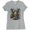 mnk never die Ladies Fitted T-Shirt