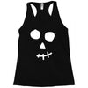 face skull Racerback Tank