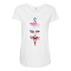Sexy Maternity Scoop Neck T-shirt