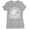 pacman crest Ladies Fitted T-Shirt