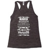I Am A March Women Racerback Tank