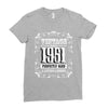 vintage made in 1951 perfectly aged a living legend Ladies Fitted T-Shirt