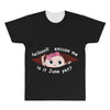 June Peeking Out Baby Girl All Over Men's T-shirt