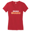 omaha omaha Women's V-Neck T-Shirt