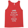 keep calm and ride on Tank Top
