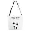 Guess What Baby Inside Pregnancy Announcement Adjustable Strap Totes