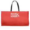 real men change diapers Weekender Totes