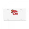 zelda is the girl License Plate