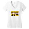 people on the bus Women's V-Neck T-Shirt